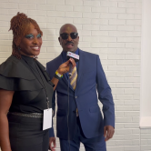 Clifton Powell and Yaya Diamond on the Red Carpet