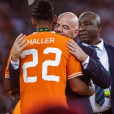 Fifa President and Haller 